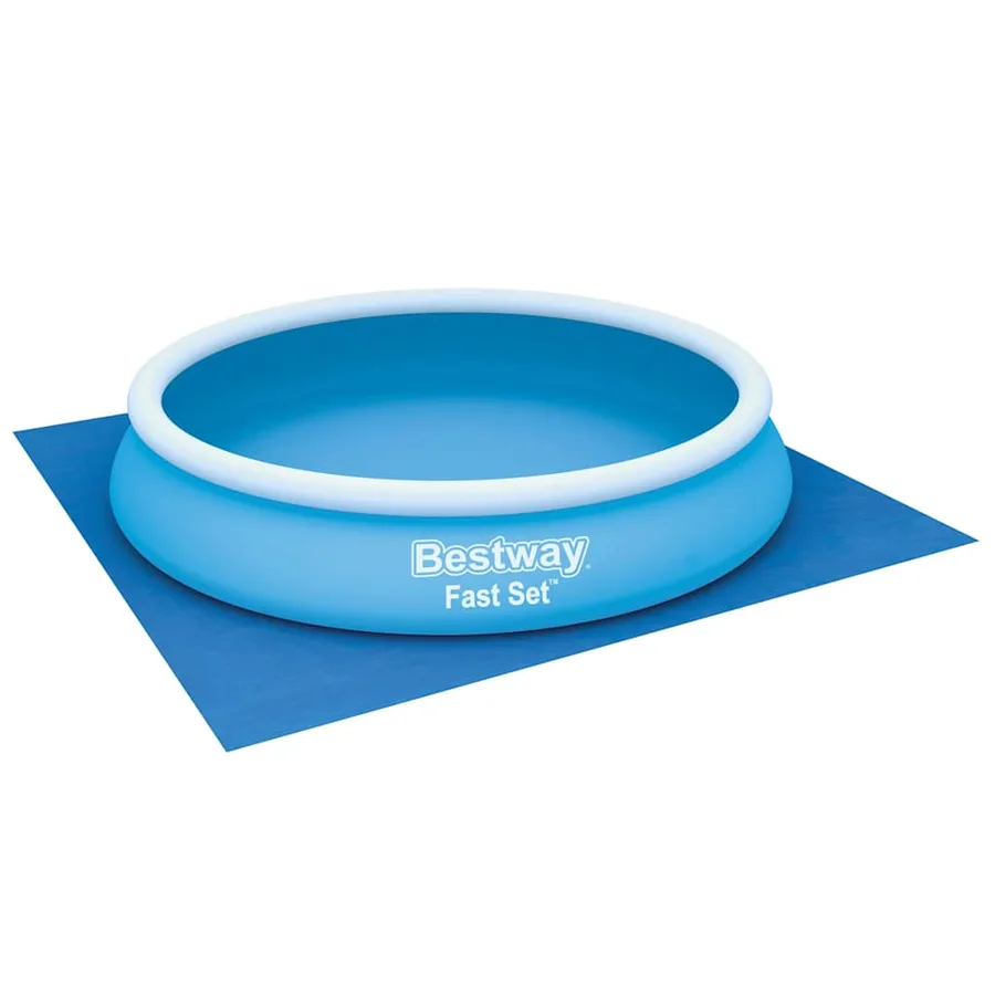 Bestway Tapis de sol pour piscine Flowclear 396x396 cm - 2