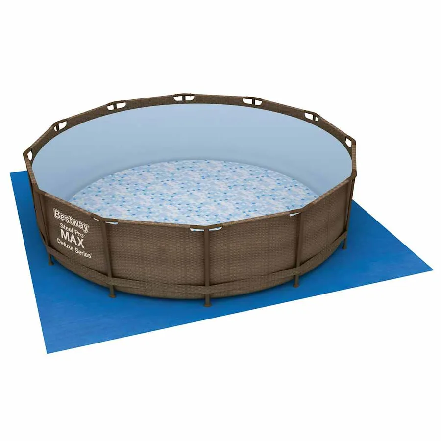 Bestway Tapis de sol pour piscine Flowclear 396x396 cm - 4