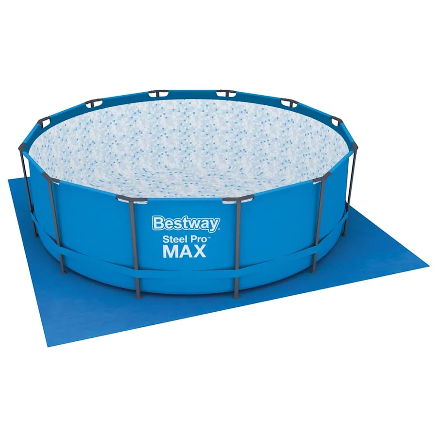 Bestway Tapis de sol pour piscine Flowclear 396x396 cm - 5