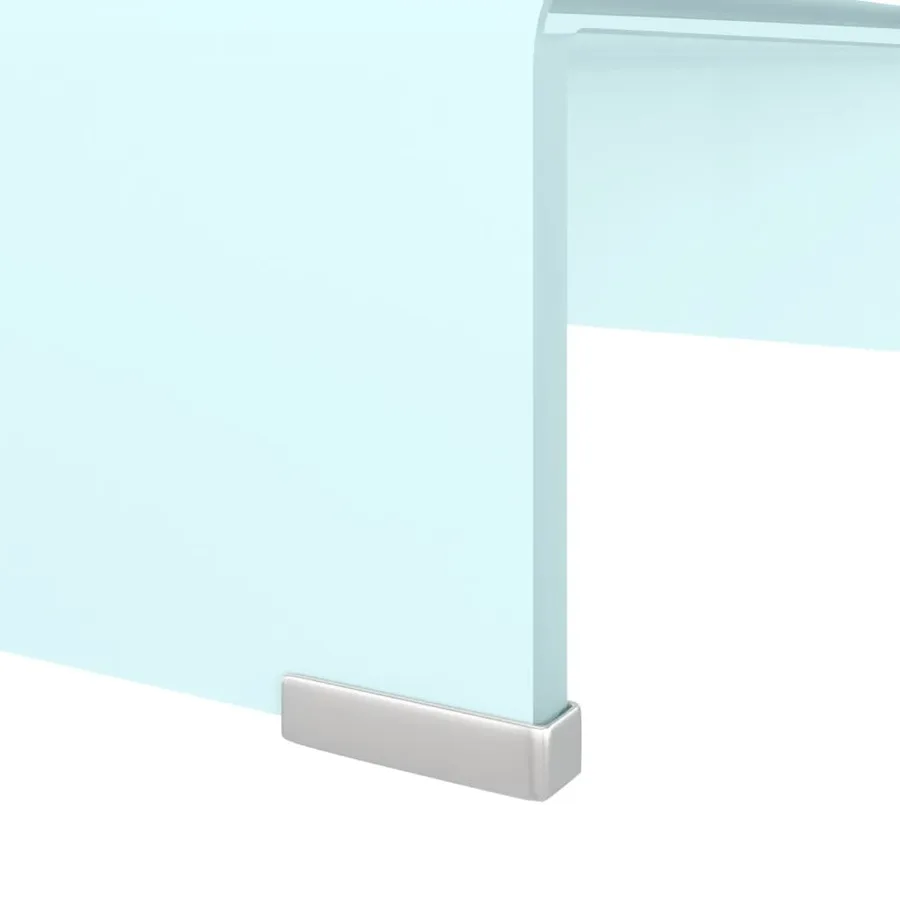 Meuble TV/Support pour moniteur 40x25x11 cm verre vert - 5