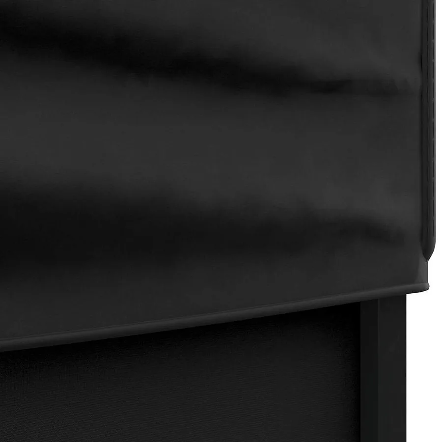 Tente de réception pliable avec parois Noir 3x6 m - 5