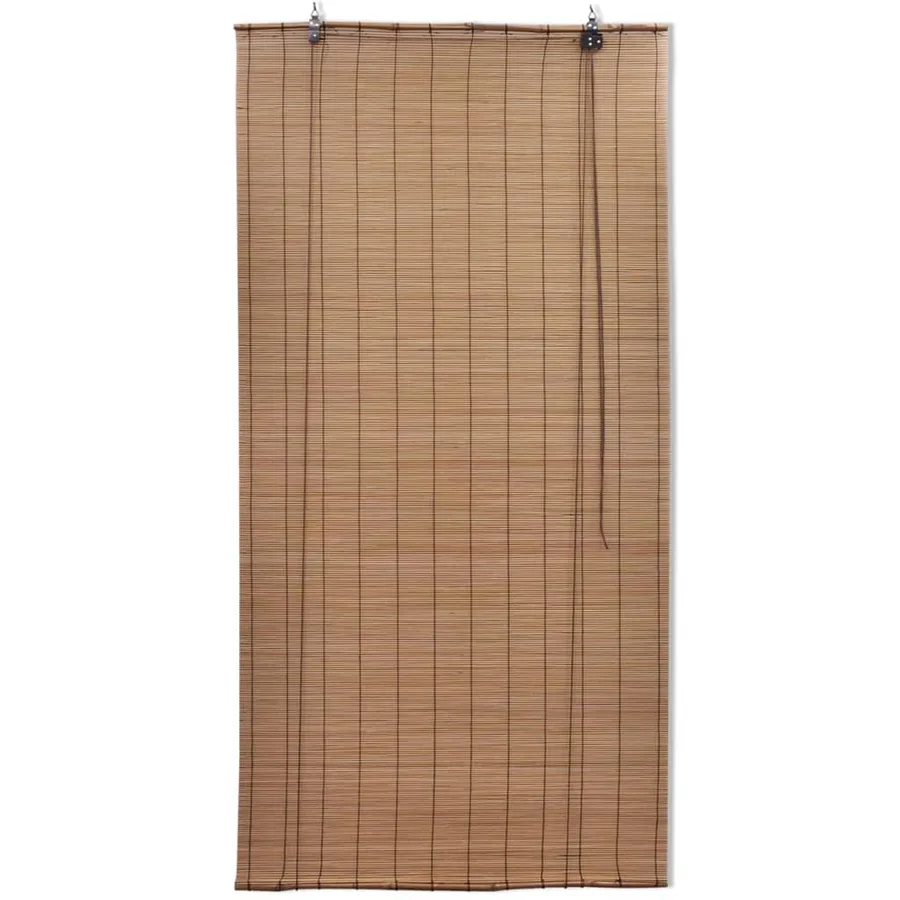 Store roulant en bambou 80x220 cm Marron - 3