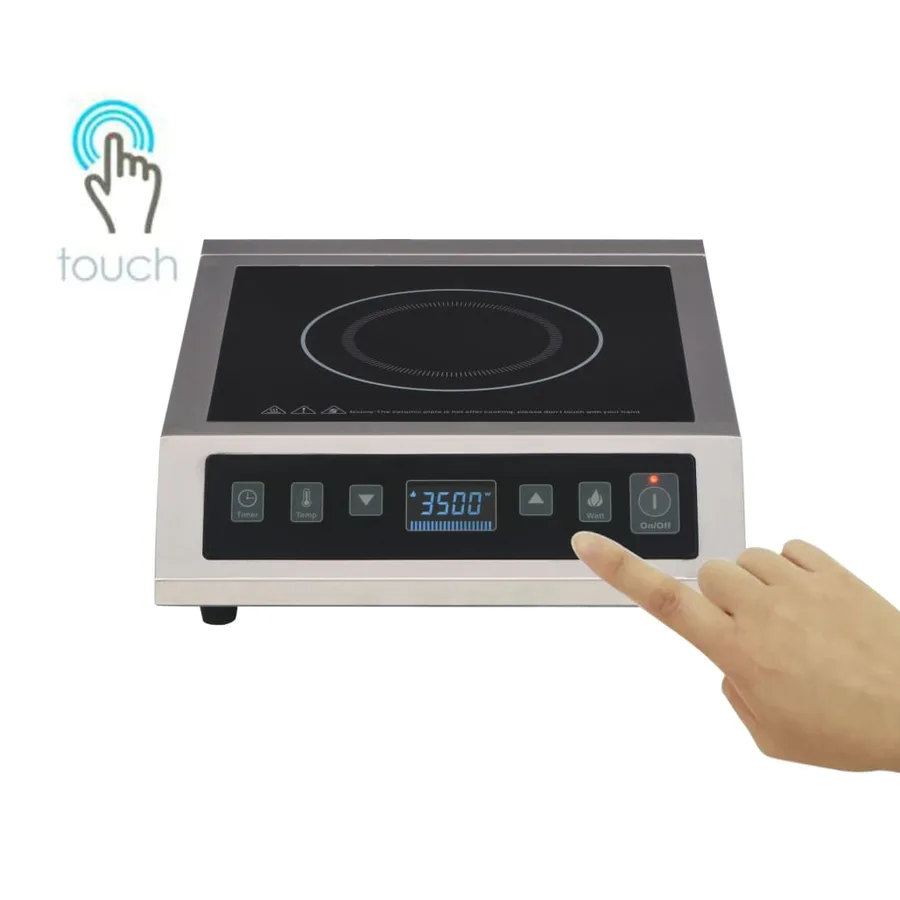 Table de cuisson à induction électrique et écran tactile 3500 W - 5