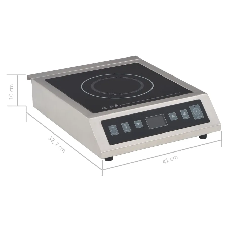 Table de cuisson à induction électrique et écran tactile 3500 W - 6