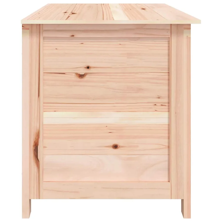 Boîte à coussins d'extérieur 100x50x56 cm Bois de sapin massif - 5