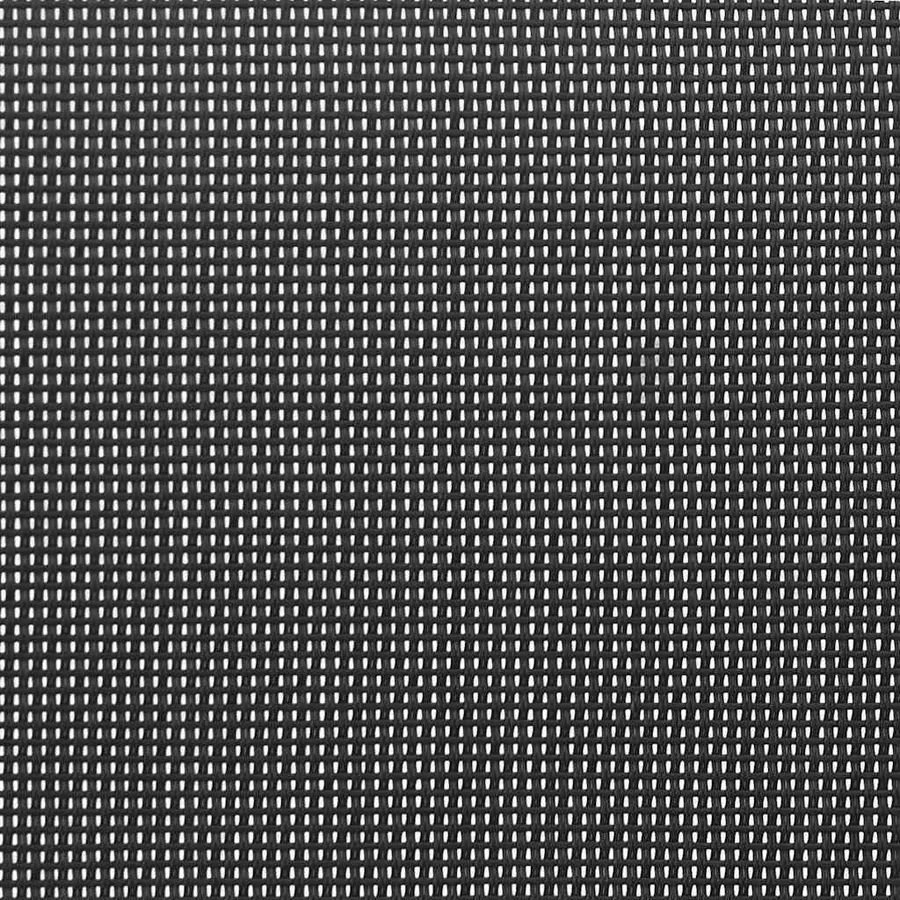 Chaises empilables de jardin lot de 6 Noir Tissu textilène - 12