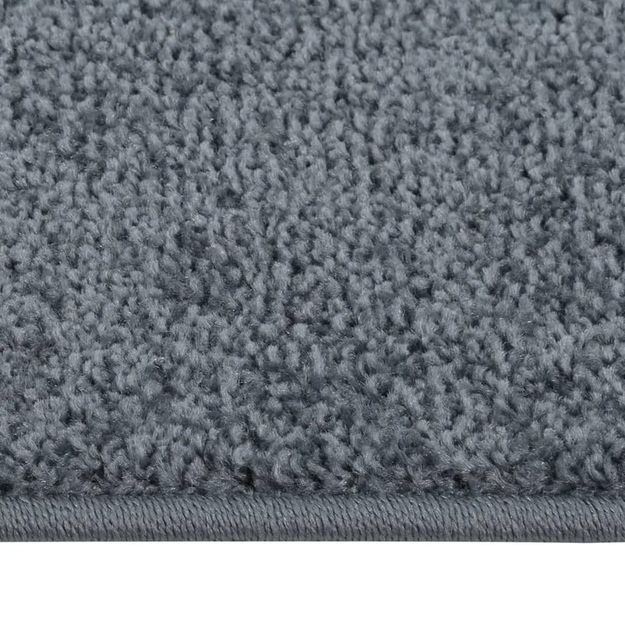 Tapis à poils courts 160x230 cm Anthracite - 3