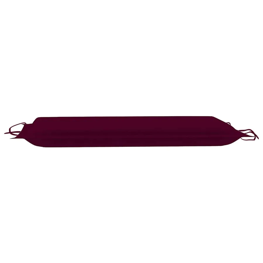 Chaise longue de jardin avec coussin Bois d'acacia solide - 14