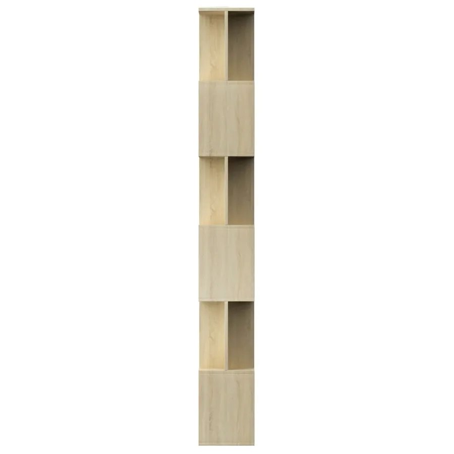 Bibliothèque/Séparateur de pièce Chêne sonoma Bois d'ingénierie - 6