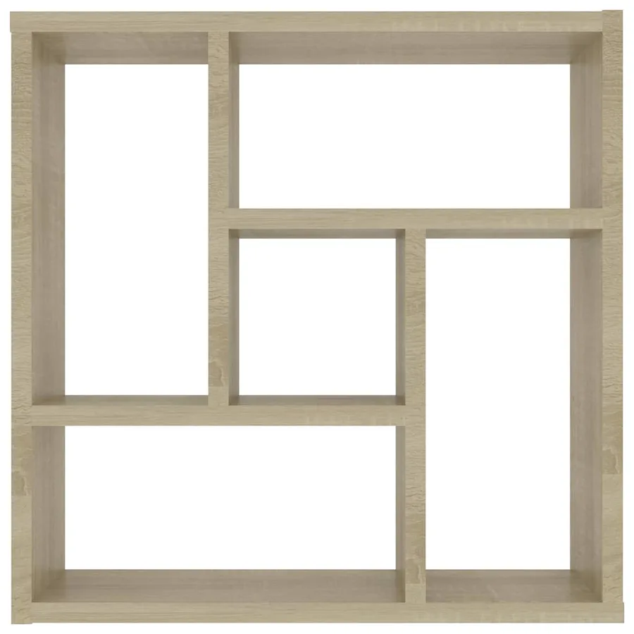 Étagère murale Chêne sonoma 45x16x45 cm Bois d’ingénierie - 4