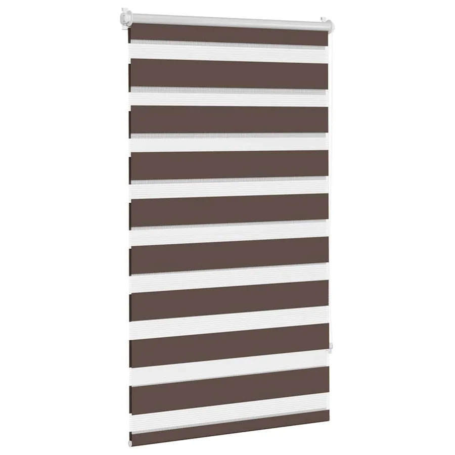Store vénitien Zebra 70,9 x 120 cm, largeur du tissu 66,7 cm, couleur café - 3