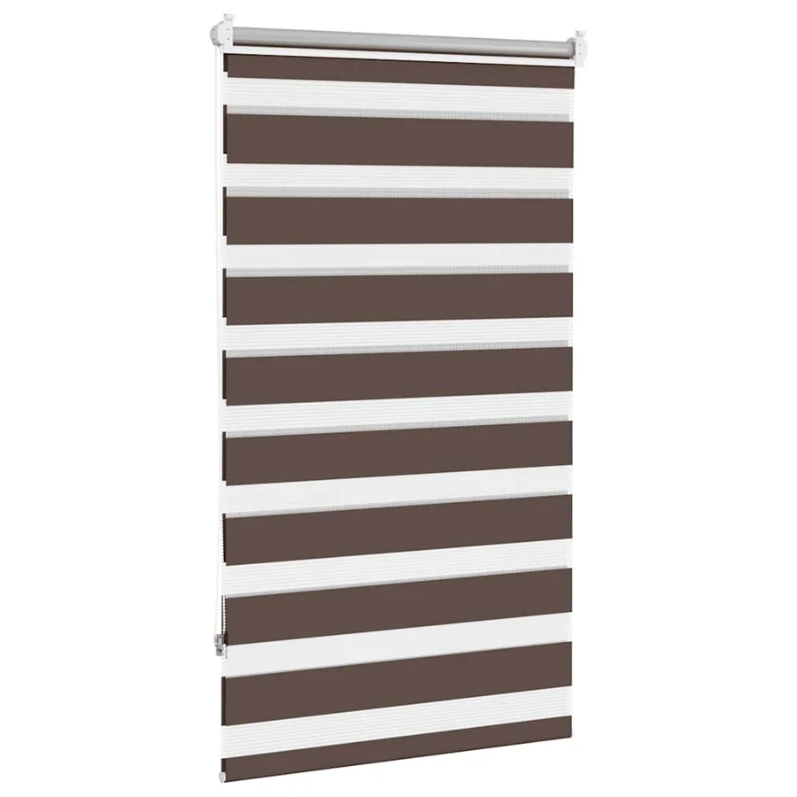 Store vénitien Zebra 70,9 x 120 cm, largeur du tissu 66,7 cm, couleur café - 4