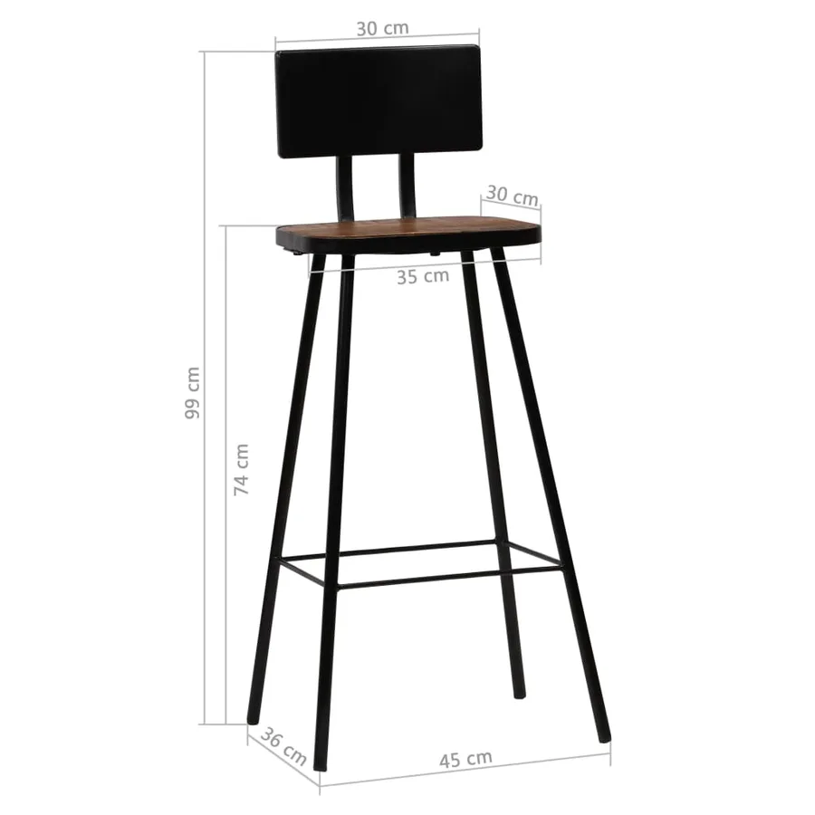 Ensemble de bar 5 pcs Blanc - 16