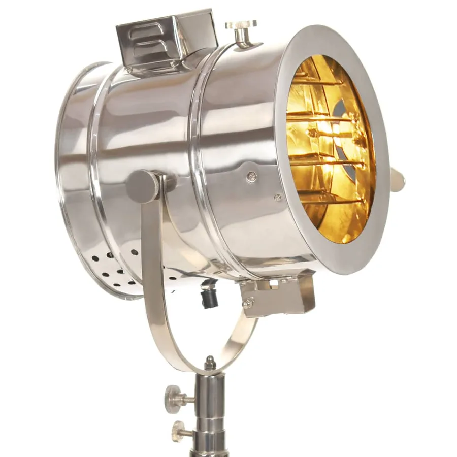 Lampadaire à trépied Bois de manguier massif 165 cm - 8