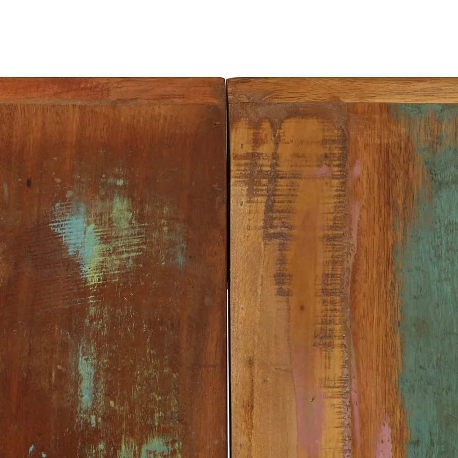 Table à manger 140x70x75 cm Bois de récupération massif - 6