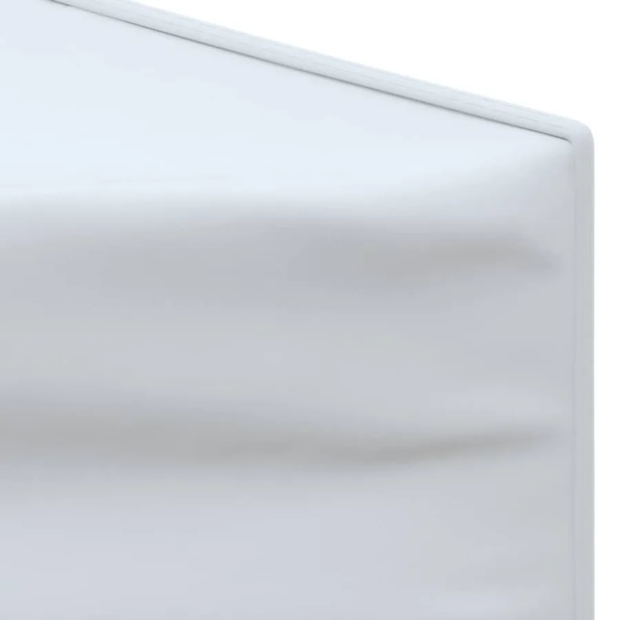 Tente de réception pliable avec parois Blanc 2x2 m - 5