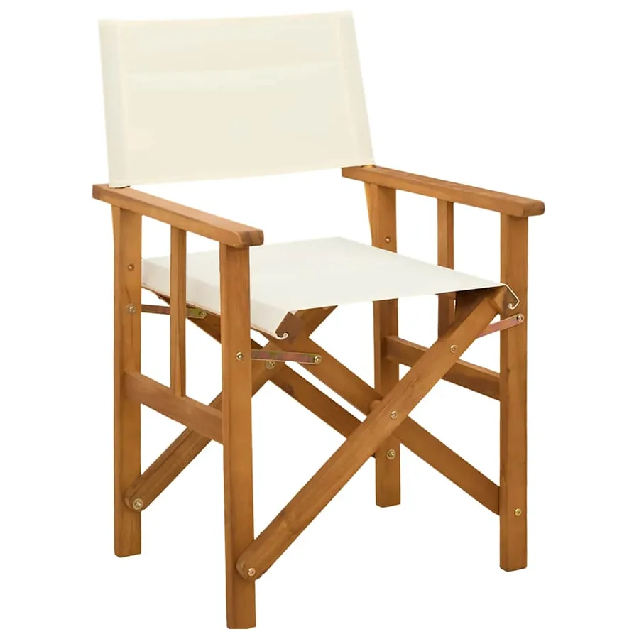 Chaise de metteur en scène Bois massif d'acacia - 2