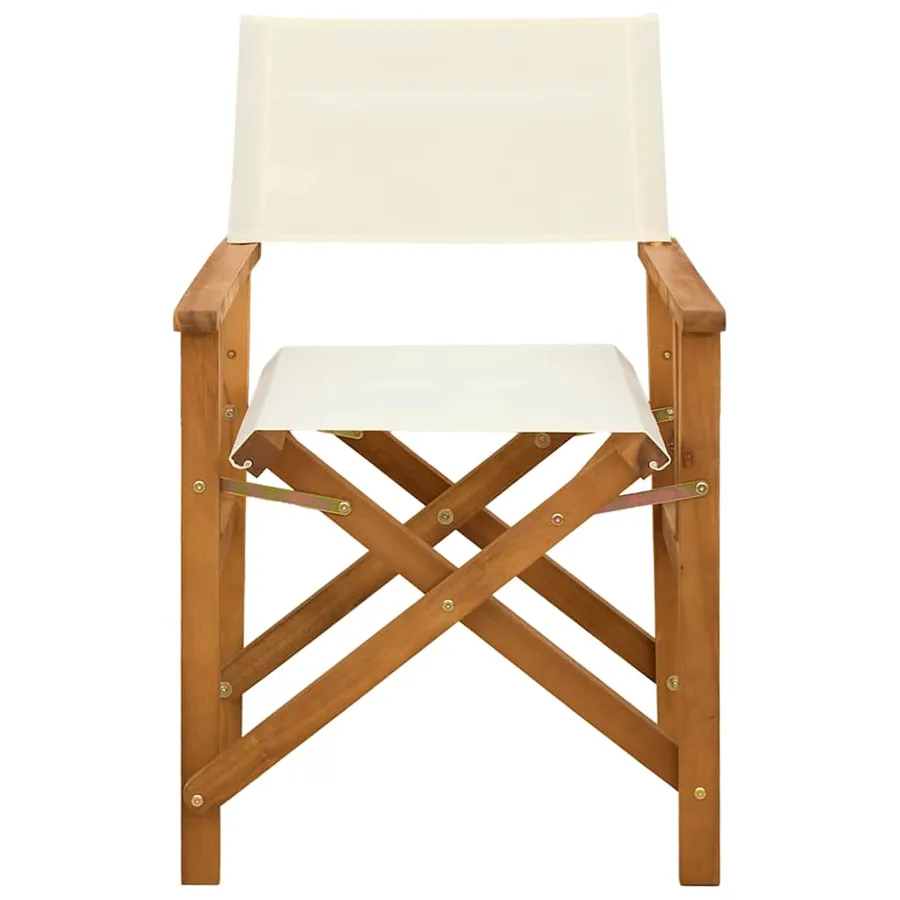 Chaise de metteur en scène Bois massif d'acacia - 3