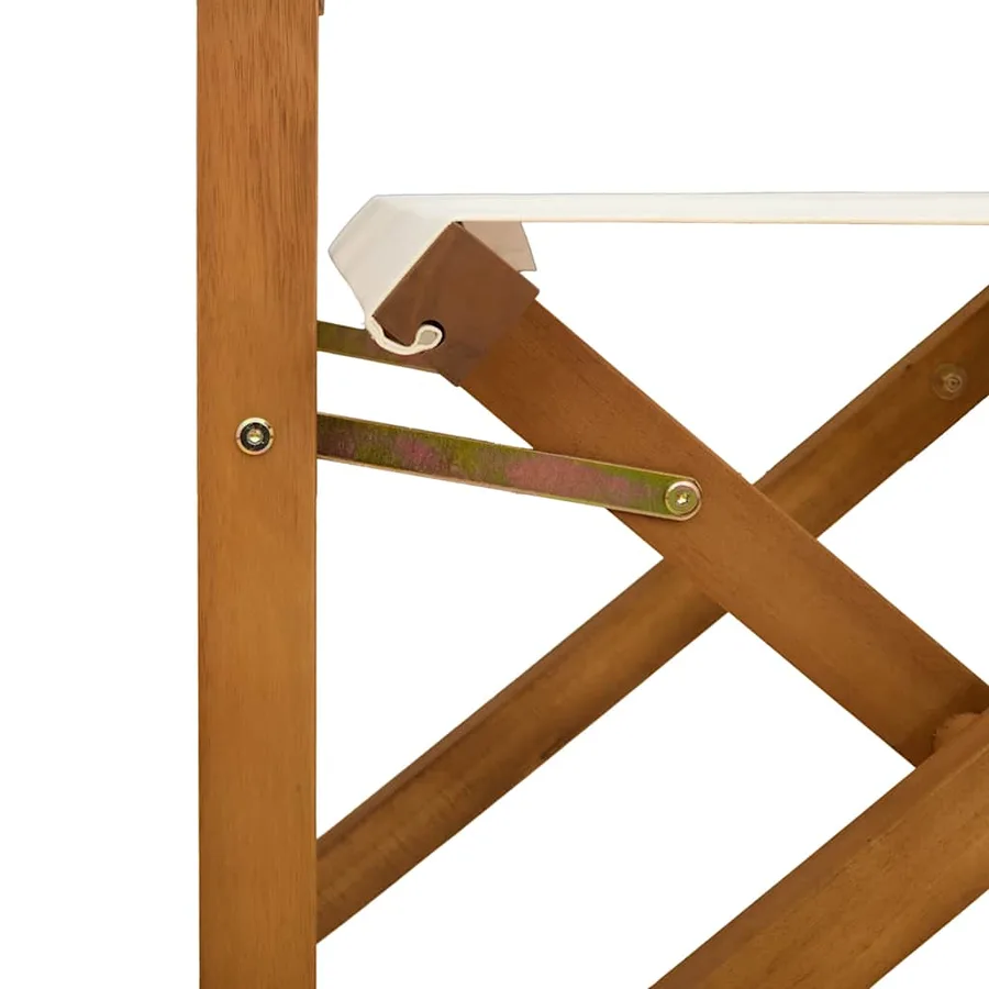 Chaise de metteur en scène Bois massif d'acacia - 7