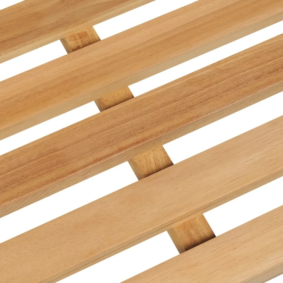 Banc de jardin 114 cm bois de teck solide - 5