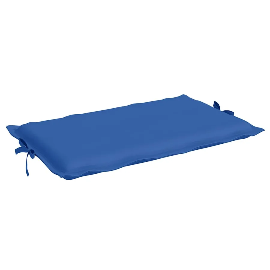 Coussin de chaise longue bleu royal 186x58x4 cm tissu oxford - 7