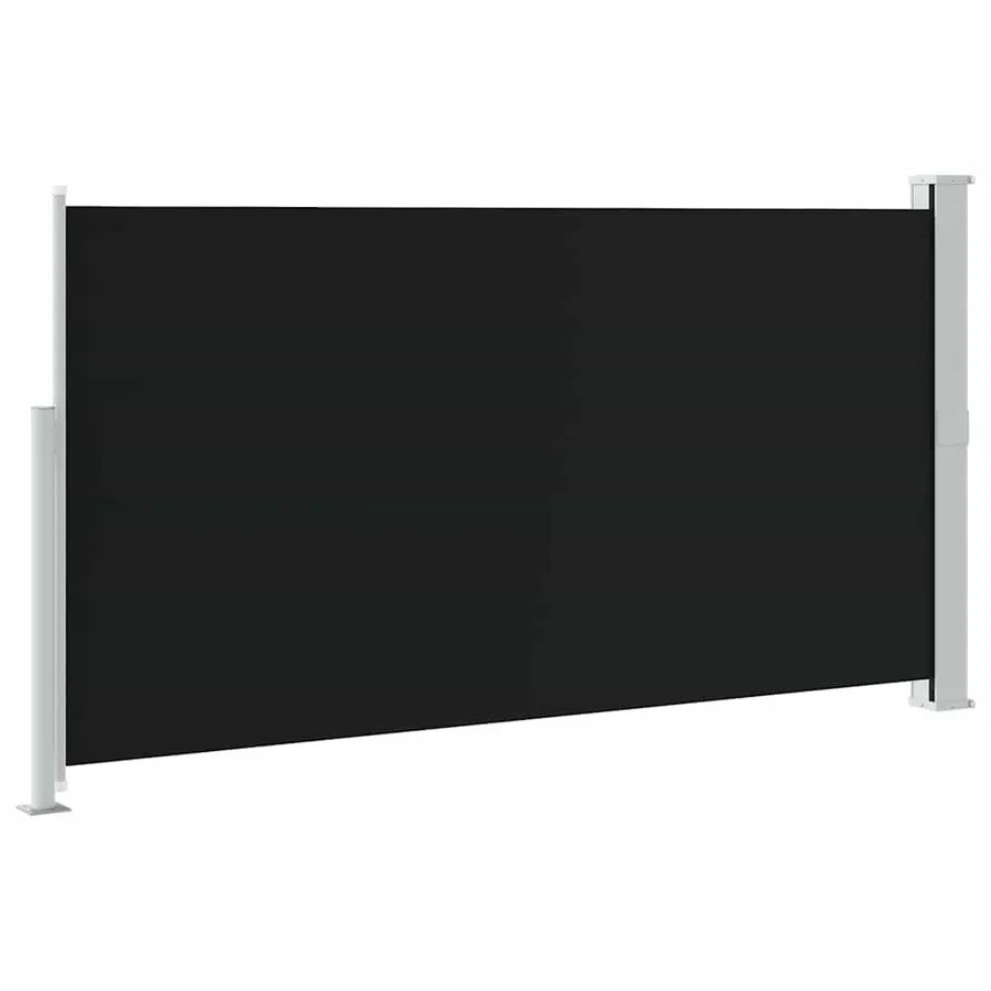 Auvent latéral rétractable de patio 170x300 cm Noir - 5