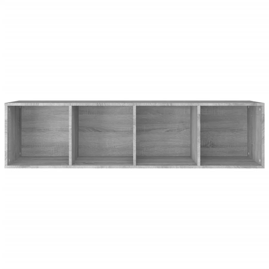 Bibliothèque/Meuble TV Sonoma gris 36x30x143 cm - 6