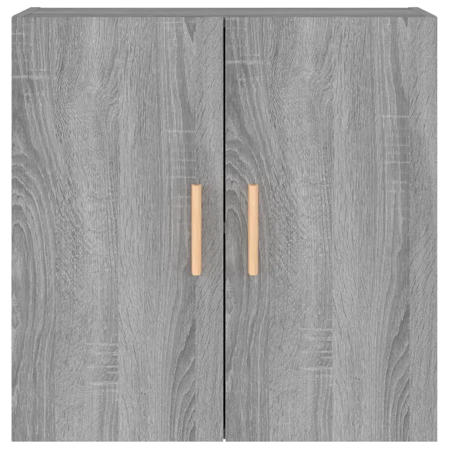 Armoire murale Sonoma gris 60x30x60 cm Bois d'ingénierie - 5