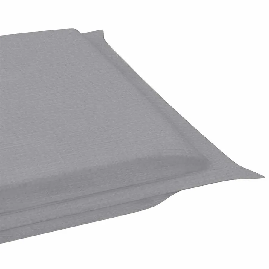 Chaises longues lot de 2 avec table et coussins Acacia solide - 16