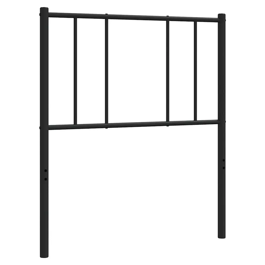 Tête de lit de remplacement métal noir 100 cm - 2