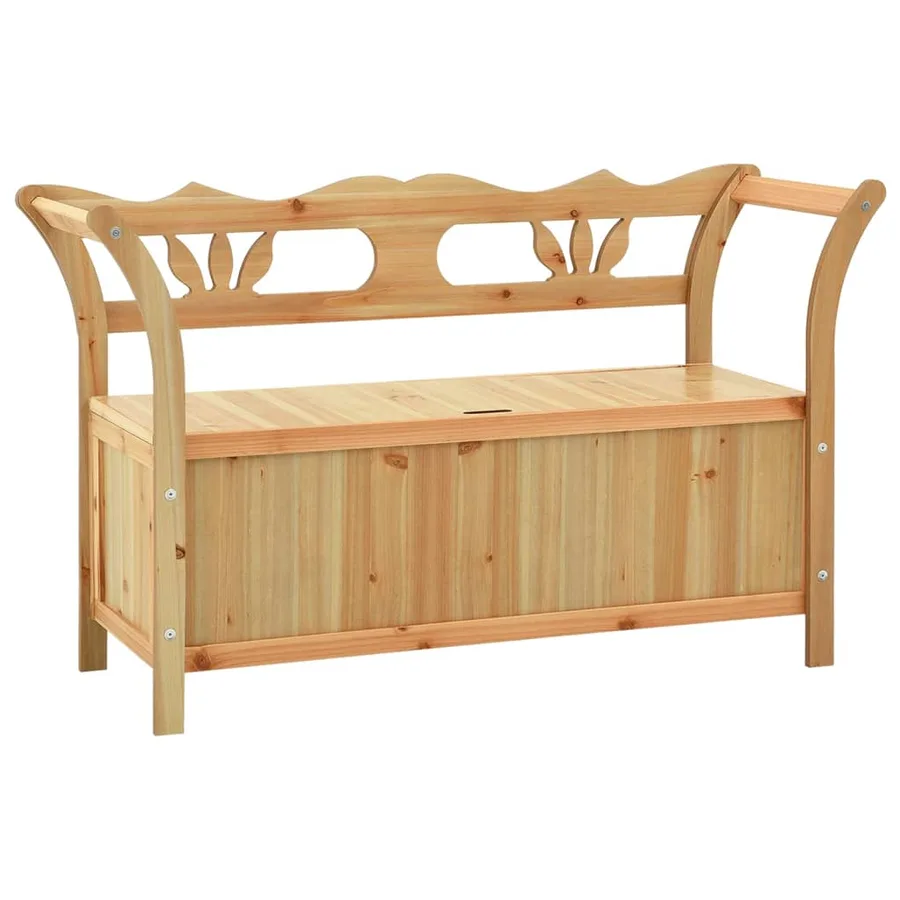 Banc 107x45x75,5 cm Bois de sapin solide - 2