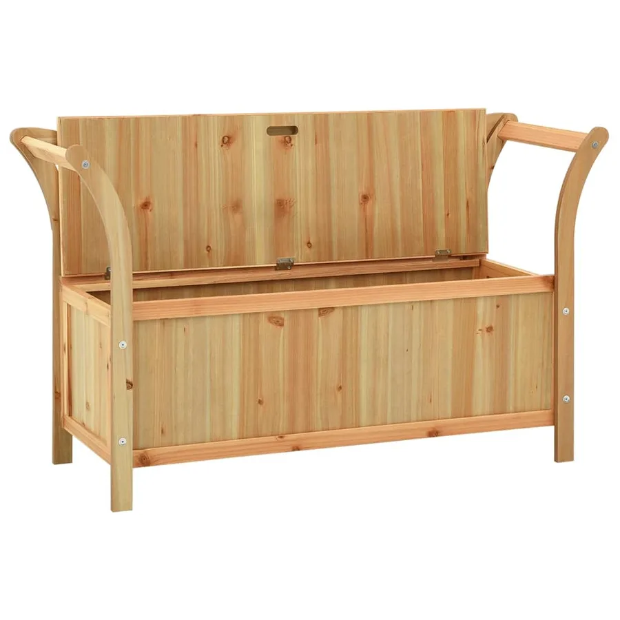 Banc 107x45x75,5 cm Bois de sapin solide - 4