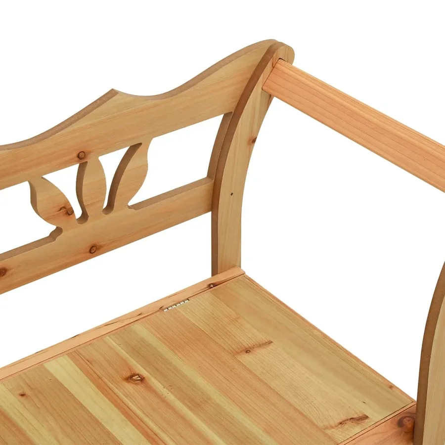 Banc 107x45x75,5 cm Bois de sapin solide - 6