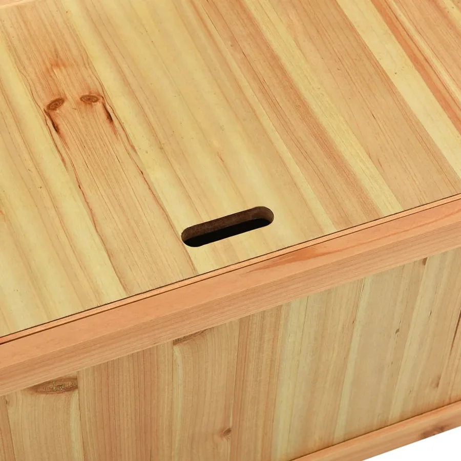 Banc 107x45x75,5 cm Bois de sapin solide - 7