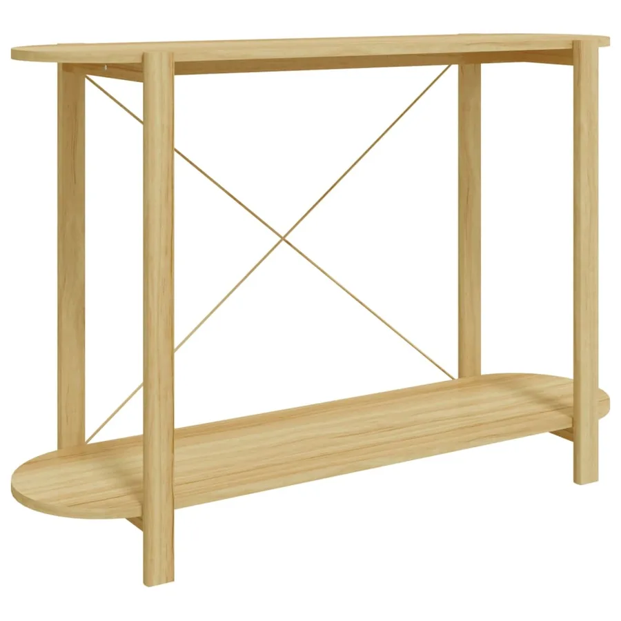 Table console 110x38x75 cm Bois d'ingénierie - 2