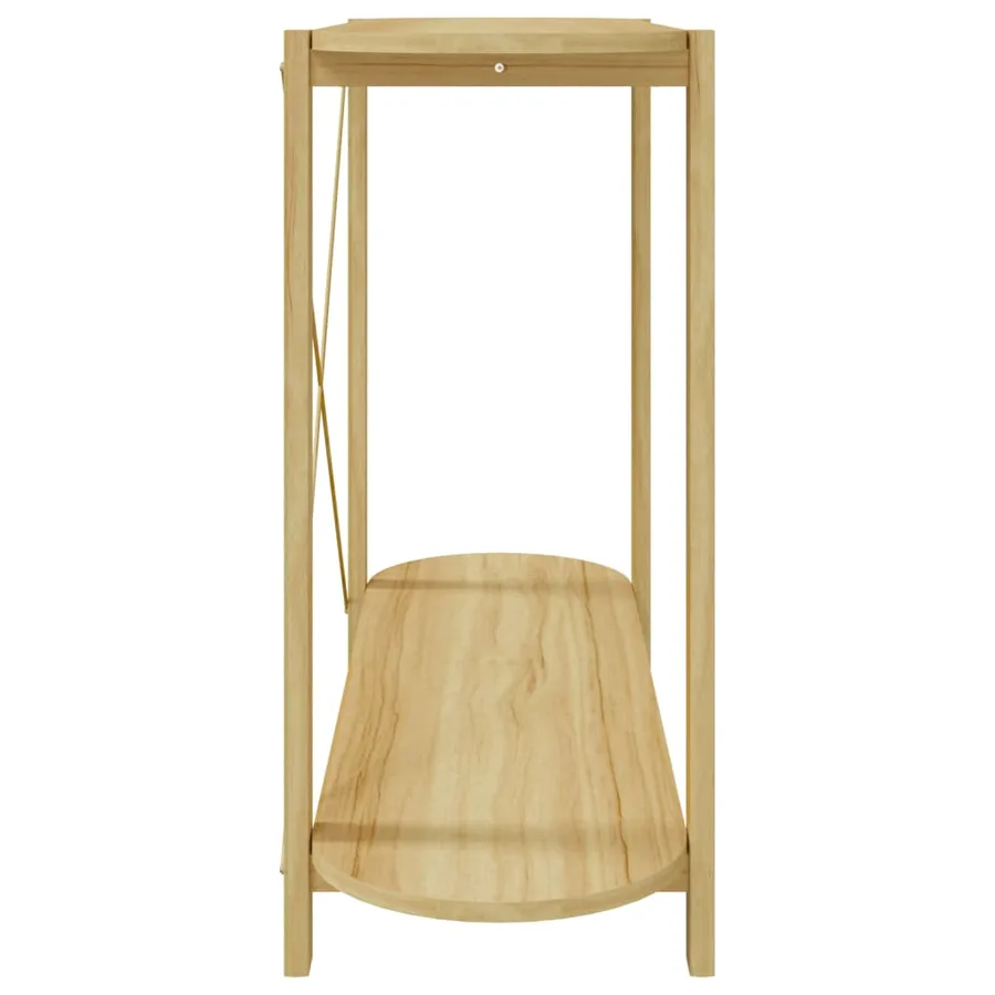 Table console 110x38x75 cm Bois d'ingénierie - 6