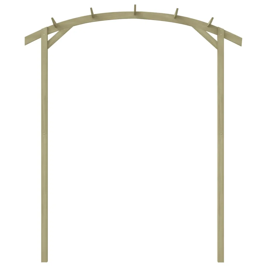 Pergola de jardin 180x210x40 cm Bois de pin imprégné - 2