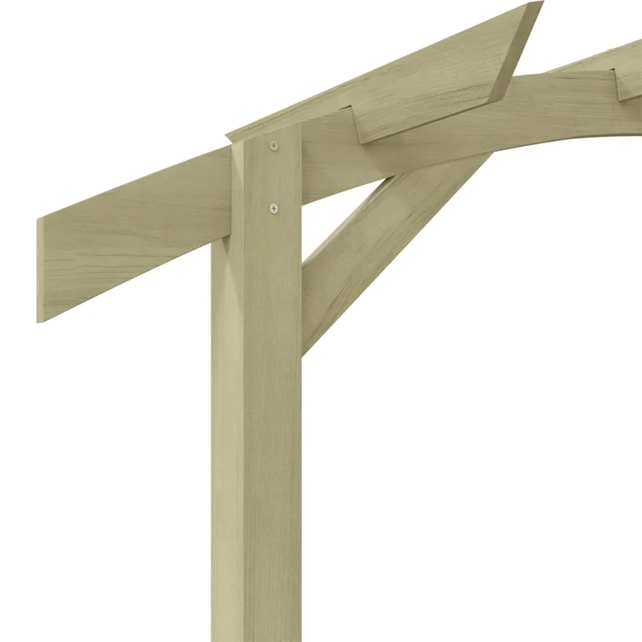 Pergola de jardin 180x210x40 cm Bois de pin imprégné - 4