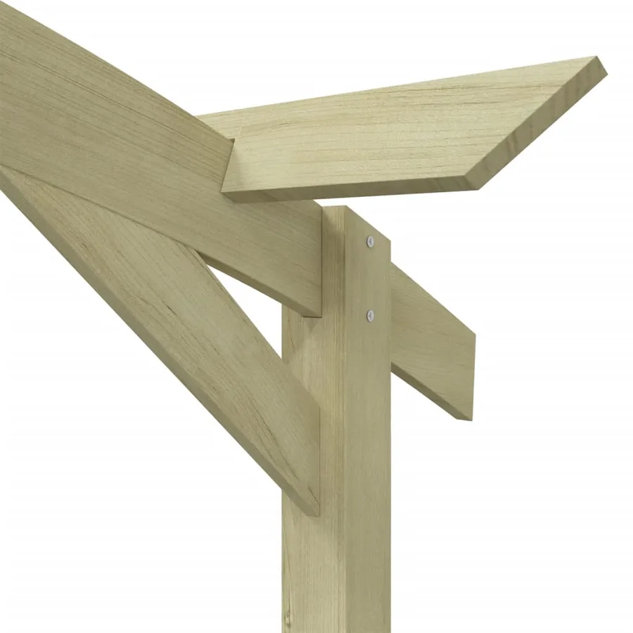 Pergola de jardin 180x210x40 cm Bois de pin imprégné - 5