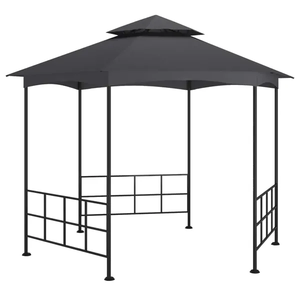 Belvédère avec parois 3,1x2,7 m Anthracite