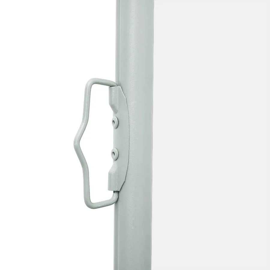 Auvent latéral rétractable de patio 140x600 cm Crème - 4