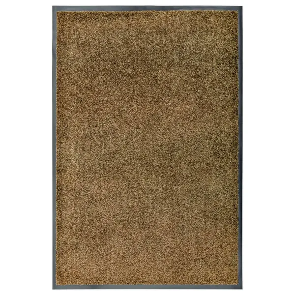 Paillasson lavable Marron 60x90 cm