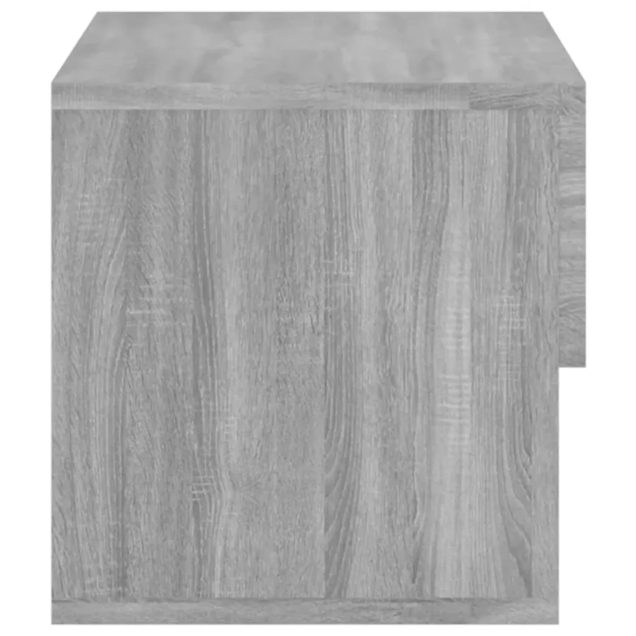 Tables de chevet murales 2 pcs Sonoma gris - 6