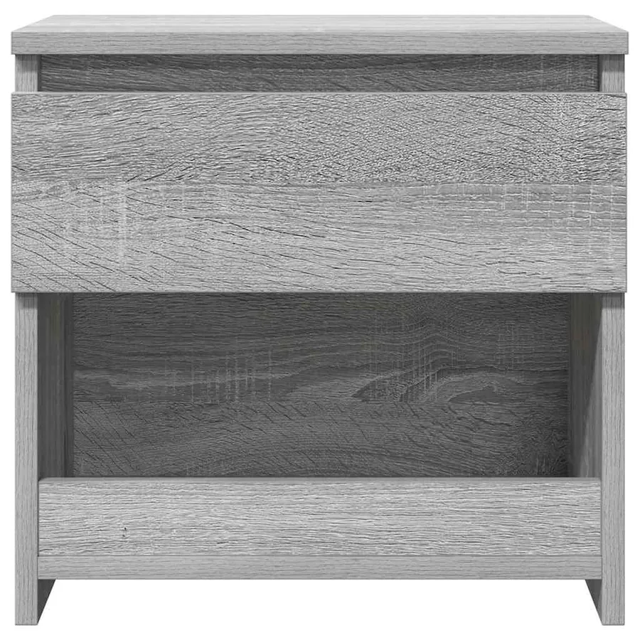 Tables de chevet 2 pcs Sonoma gris 40x30x39cm Bois d'ingénierie - 5