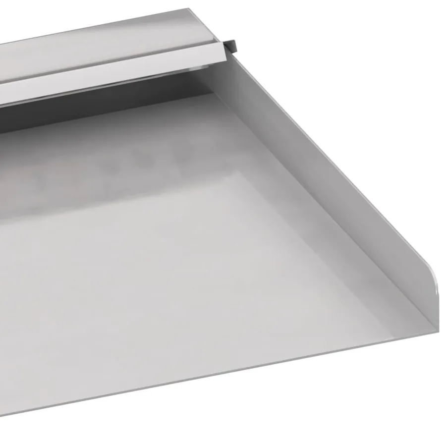 Déversoir pour cascade avec LED RVB Inox 30 cm - 10