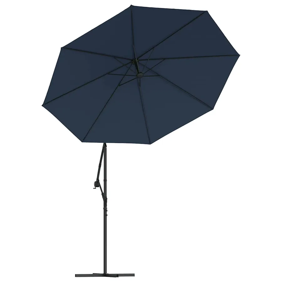 Tissu de remplacement pour parasol déporté bleu 300 cm - 6