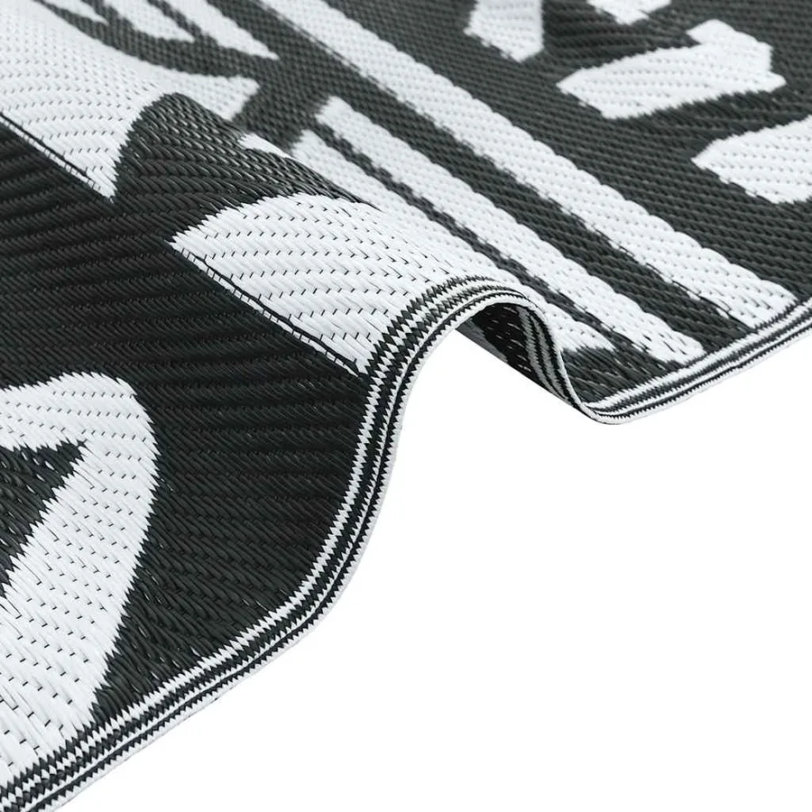 Tapis d'extérieur ARAKIL Noir 160x230 cm PP - 4