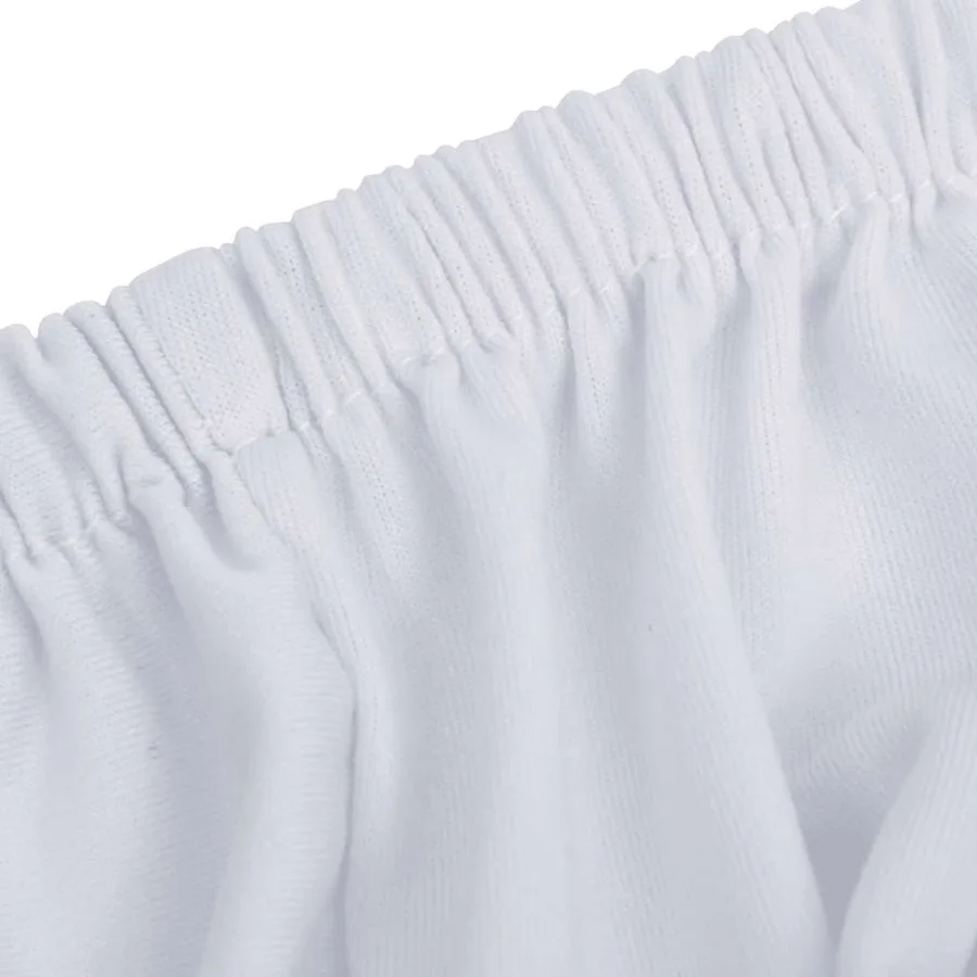 Housse extensible de canapé 2 places Blanc Jersey de polyester - 6