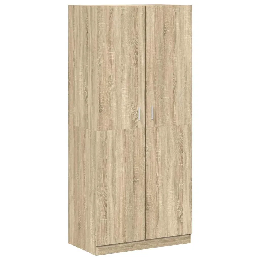 Garde-robe Chêne sonoma 90x52x200 cm Bois d’ingénierie - 2