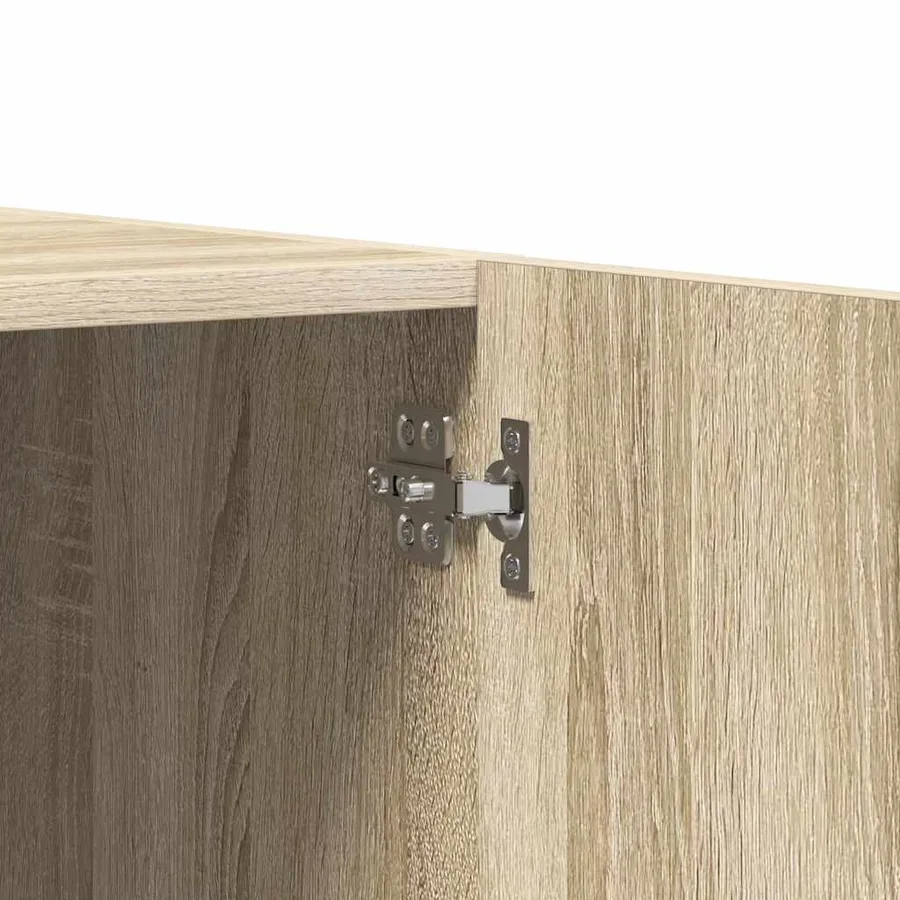 Garde-robe Chêne sonoma 90x52x200 cm Bois d’ingénierie - 9
